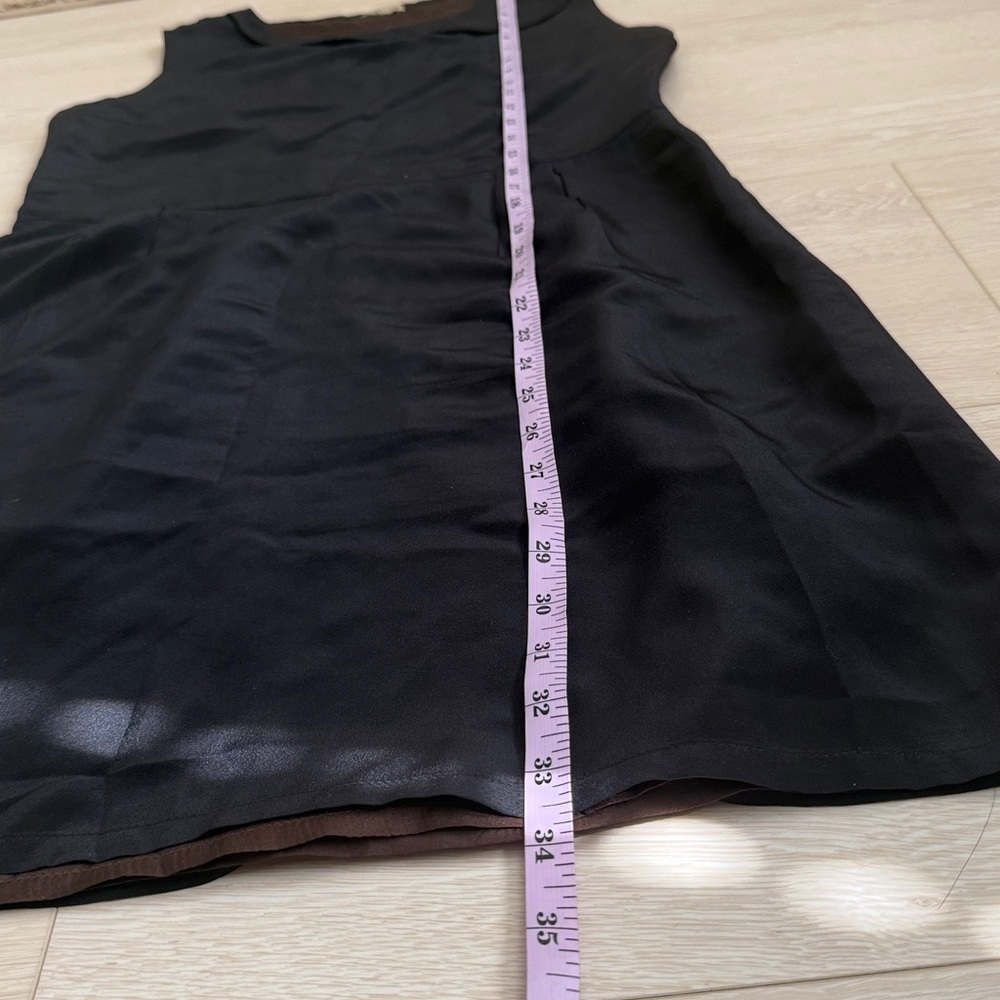Wayne Vintage Slit Back Sheath Black Dress - Picture 7 of 7